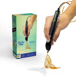 3Doodler Flow 3D Printing Pen for Teens, Adults & Creators!Black - NEW SEALED